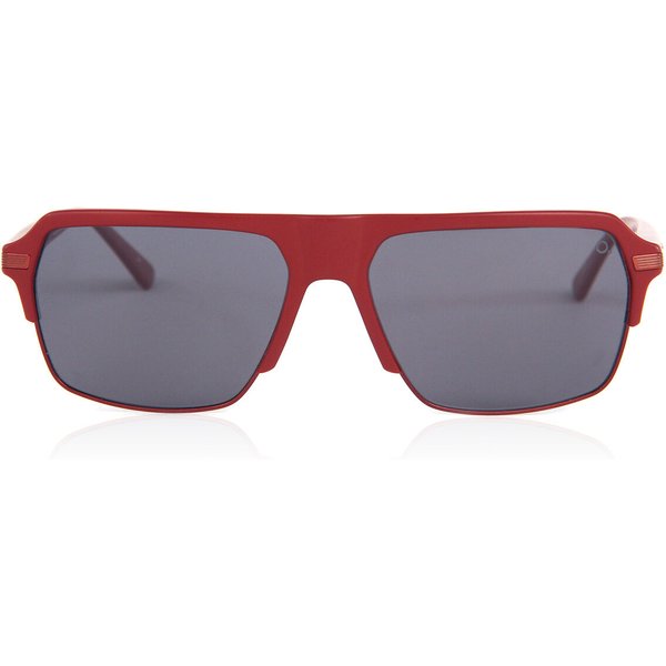 Etnia Barcelona Bronx Sun RDBK Men's Sunglasses Red Size 59