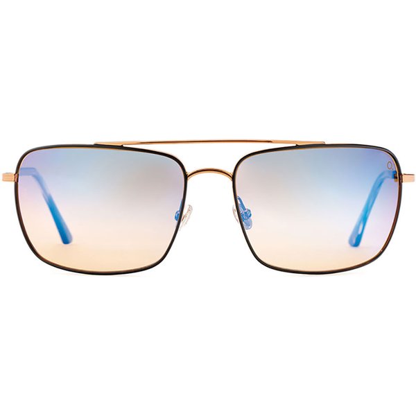 Etnia Barcelona Lombard Sun BZHV Men's Sunglasses Gold Size 63