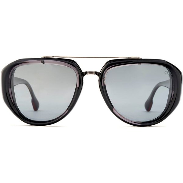 Etnia Barcelona D.T.L.A Sun Polarized BK Men's Sunglasses Black Size 57
