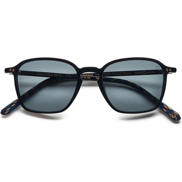 Etnia Barcelona Cooper Sun Polarized BKBL Men's Sunglasses Black Size 50