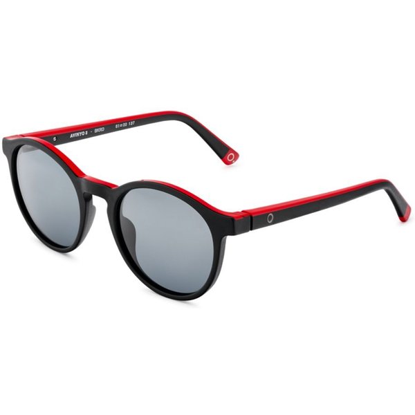 Etnia Barcelona Avinyo 3 Sun Polarized BKRD Men's Sunglasses Black Size 51