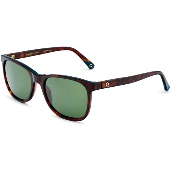 Etnia Barcelona Minnesota 2 Polarized HVGR Men's Sunglasses Tortoiseshell Size 55