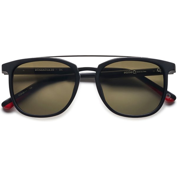 Etnia Barcelona Bonanova 22 Sun Polarized BK Men's Sunglasses Black Size 55