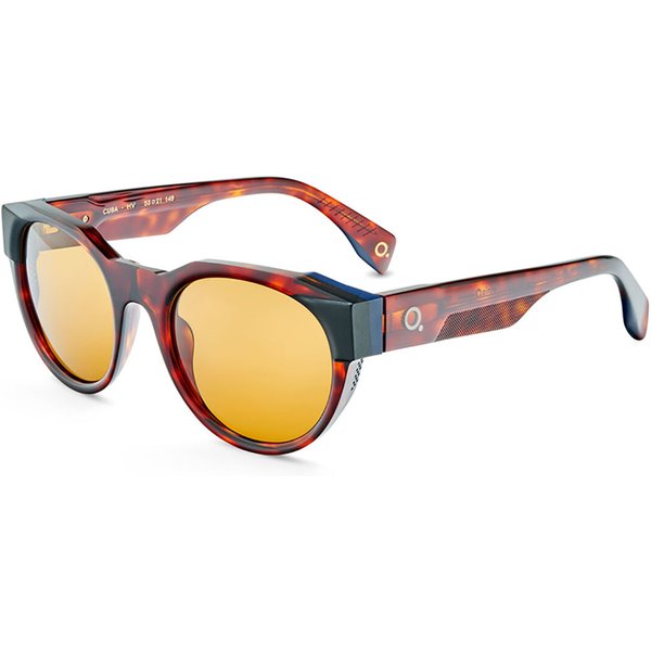 Etnia Barcelona Cuba Polarized HV Men's Sunglasses Tortoiseshell Size 53