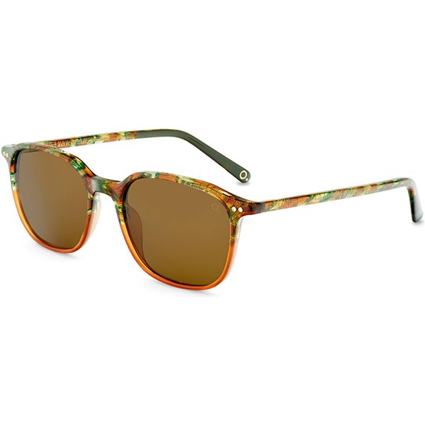 Etnia Barcelona Mont Ras Sun Polarized GRBR Men's Sunglasses Brown Size 53