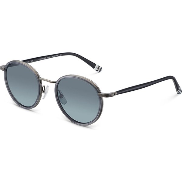 Etnia Barcelona Illes Medes Polarized SLGY Men's Sunglasses Silver Size 50
