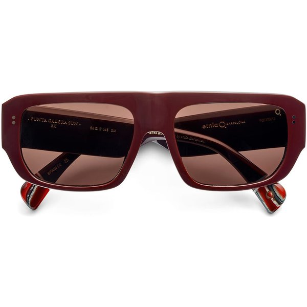 Etnia Barcelona Punta Galera Sun BX Men's Sunglasses Burgundy Size 56