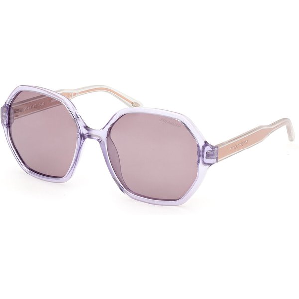 Skechers SE6358 Polarized 78D Women’s Sunglasses Purple Size 57