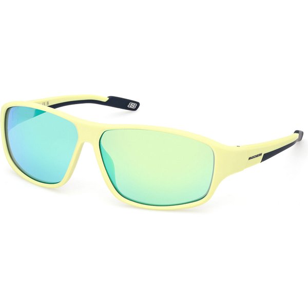 Skechers SE6364 40Q Men's Sunglasses Yellow Size 65
