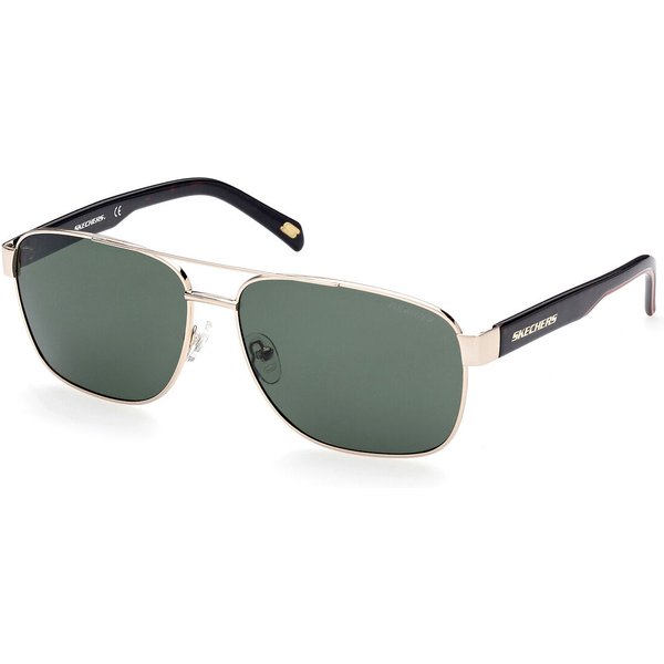 Skechers SE6160 Polarized 32R メガネ フレーム - 男性用 - 金色