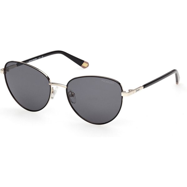 Skechers SE00155 Polarized 01D Women’s Sunglasses Black Size 54