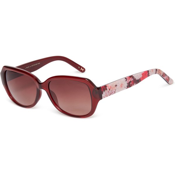 Ted Baker TB1606 Mae 204 Women’s Sunglasses Burgundy Size 56