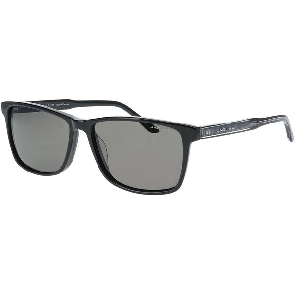 Jaguar 37127 Polarized 8840 Men's Sunglasses Black Size 57