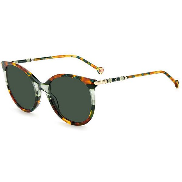 Carolina Herrera CH 0024/S PHW/QT Women’s Sunglasses Green Size 55