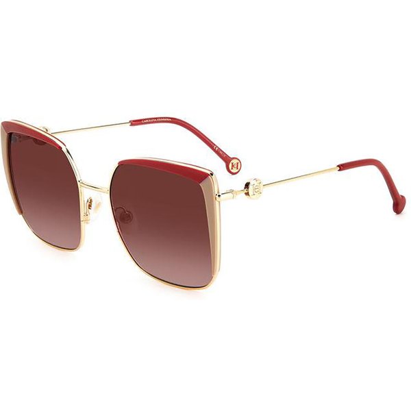Carolina Herrera HER 0111/S 123/3X Women’s Sunglasses Gold Size 57