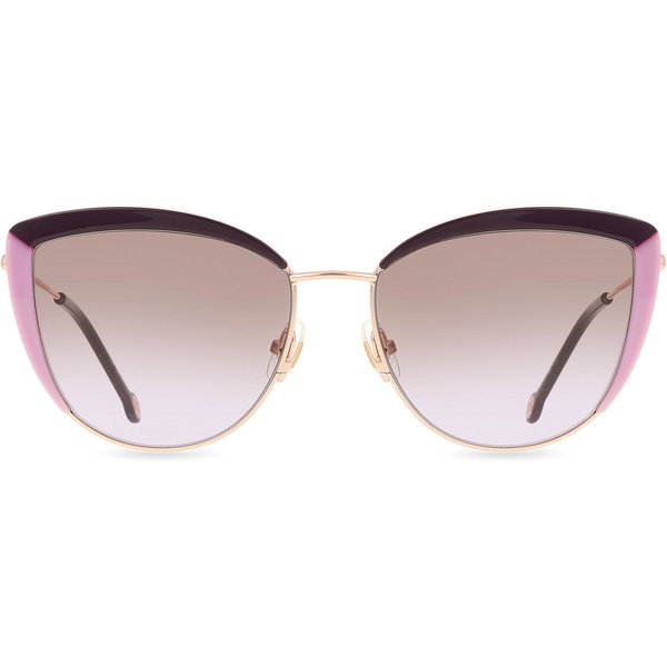 Carolina Herrera HER 0112/S RY8/QR Women’s Sunglasses Gold Size 58