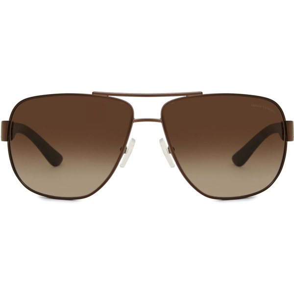 Armani Exchange AX2012S 605813 Men's Sunglasses Green Size 62