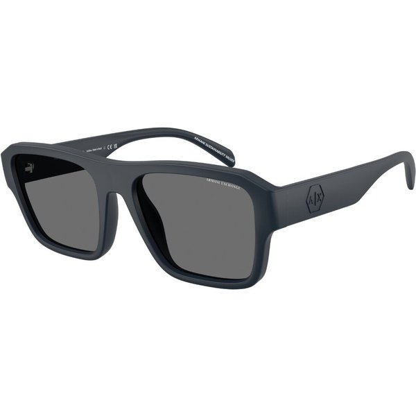 Armani Exchange AX4154SU 837187 Men's Sunglasses Blue Size 56