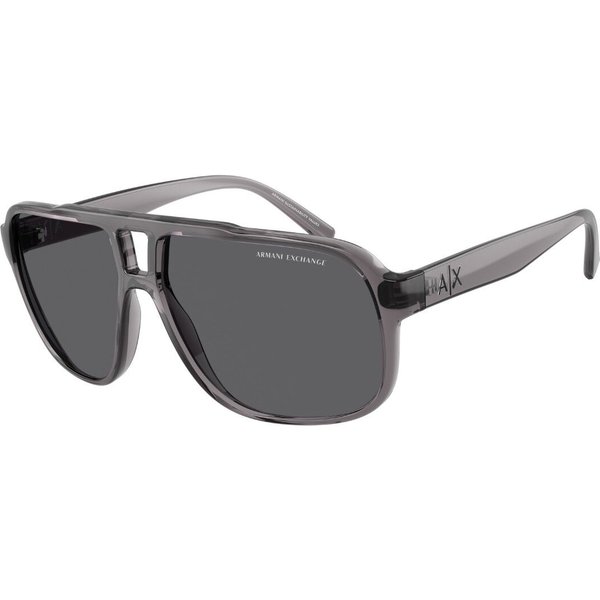Armani Exchange AX4104S Polarized 823981 Men's Sunglasses Grey Size 61