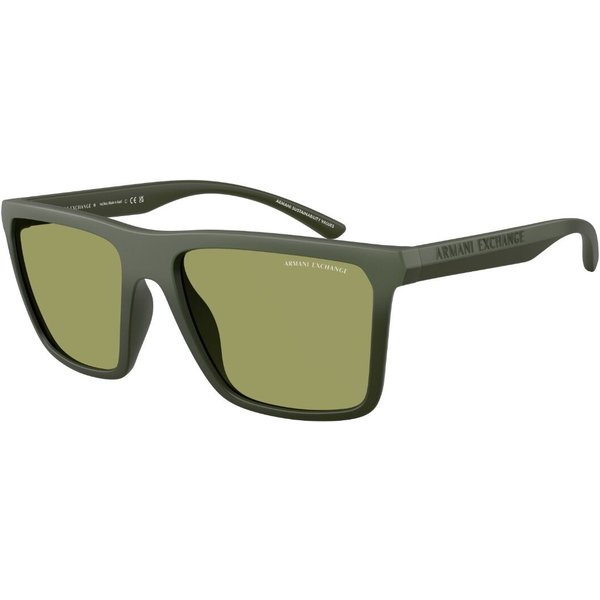 Armani Exchange AX4162SU 83892A Men's Sunglasses Green Size 57