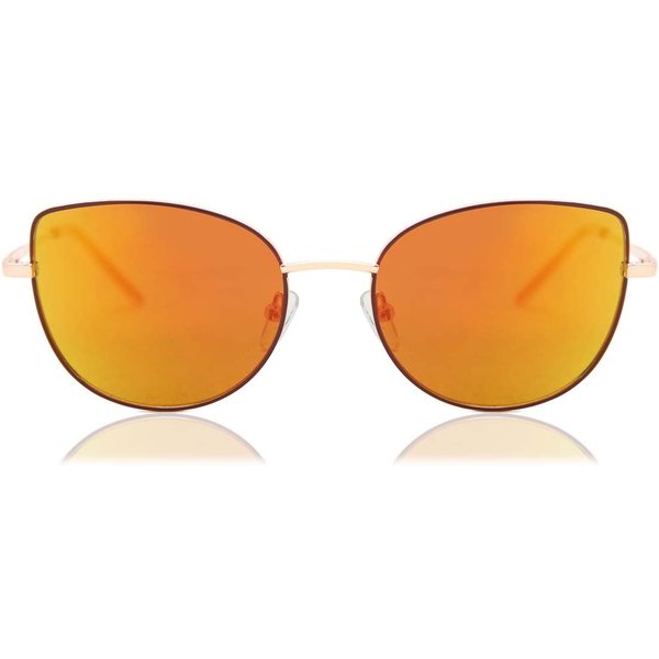 Cat Eye Full Rim Metal Women’s Prescription Sunglasses Gold Size 53 - SmartBuy Collection