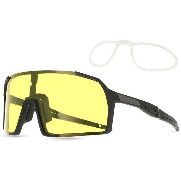 Single Lens Full Rim TR90 Men's Prescription Sunglasses Size 140 - SmartBuy Collection