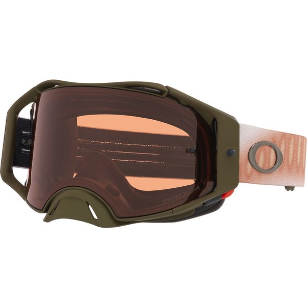 Oakley Goggles OO7046 AIRBRAKE MX 7046I5 メガネ フレーム - 男性用 - 緑