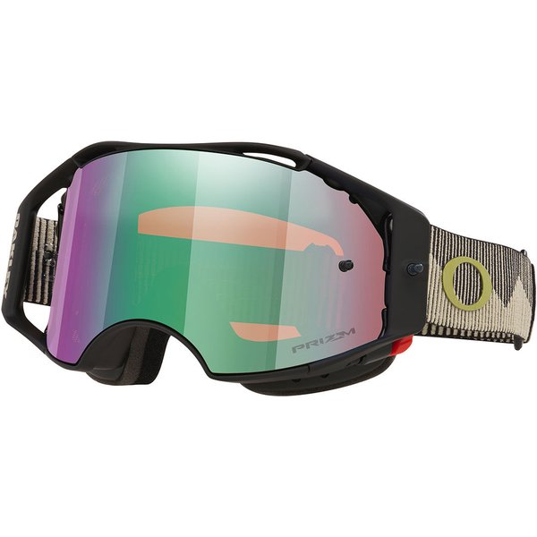 Oakley Goggles OO7107 AIRBRAKE MTB 710737 メガネ フレーム - 男性用 - 黒