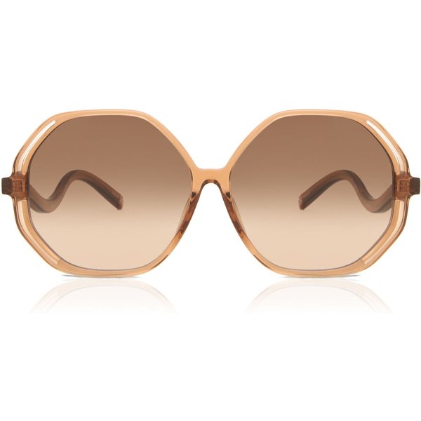 Linda Farrow LFL1058 C2 Men's Sunglasses Brown Size 62
