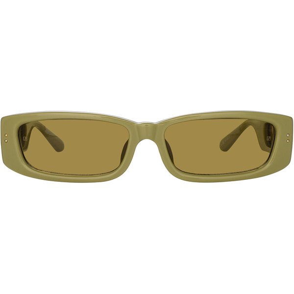 Linda Farrow TALITA LFL1419 C6 Women’s Sunglasses Green Size 59