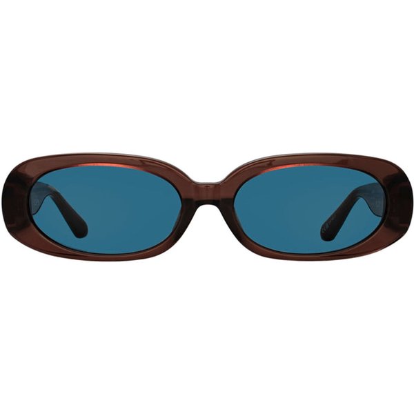 Linda Farrow CARA LFL1252 C14 Women’s Sunglasses Brown Size 59