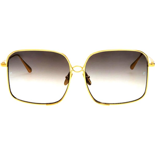 Linda Farrow LFL1597 C1 Women’s Sunglasses Gold Size Standard