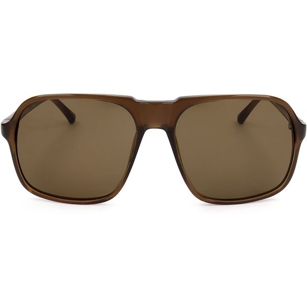 Linda Farrow DRIES VAN NOTEN DVN29 C3 Men's Sunglasses Brown Size 59