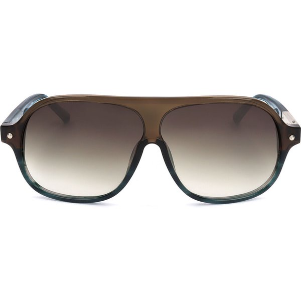 Linda Farrow PHILLIP LIM PL1 C5 Men's Sunglasses Brown Size 64