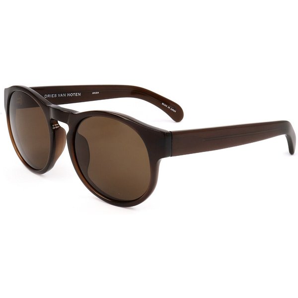 Linda Farrow DRIES VAN NOTEN DVN23 C8 Men's Sunglasses Brown Size 52