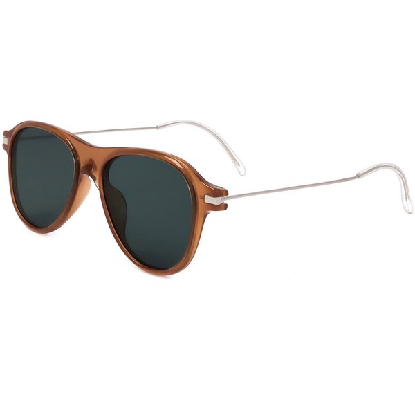 Linda Farrow DRIES VAN NOTEN DVN30 C3 Men's Sunglasses Brown Size 51