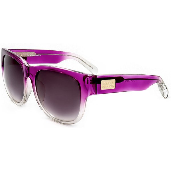 Linda Farrow MATTHEW WILLIAMSON MW17 C4 Women’s Sunglasses Purple Size 56