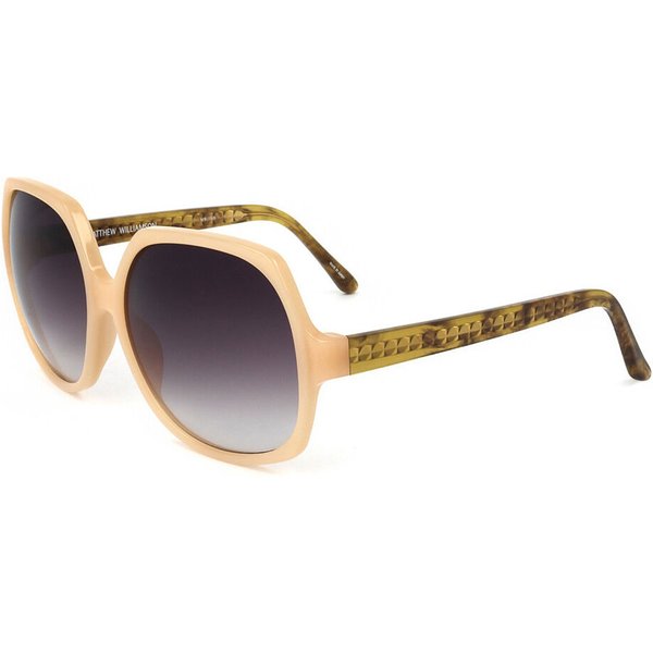 Linda Farrow MATTHEW WILLIAMSON MW76 C8 Women’s Sunglasses Yellow Size 62