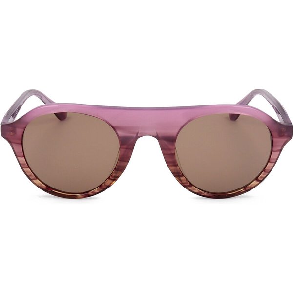 Linda Farrow DRIES VAN NOTEN DVN63 C3 Men's Sunglasses Purple Size 49