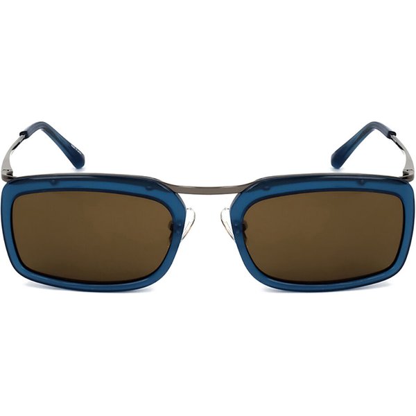 Linda Farrow DRIES VAN NOTEN DVN74 C3 Women’s Sunglasses Blue Size 51