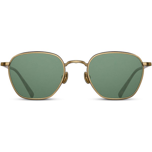 Matsuda M3101 SUN AG-DBR Men's Sunglasses Gold Size 52