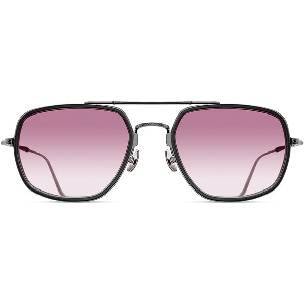Matsuda M3123 RTM-MBK2 Men's Sunglasses Black Size 55