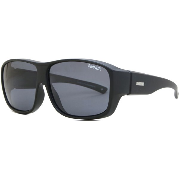 Sinner Sunrise Polarized SISU-655-10-P10 メガネ フレーム - 男性用 - 黒