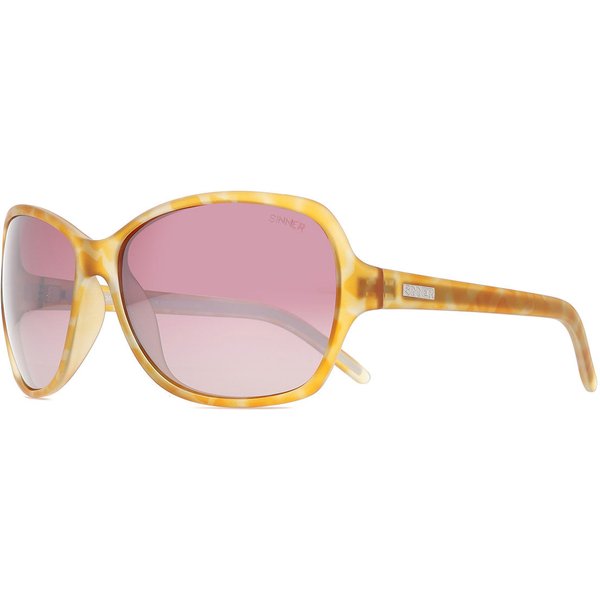 Sinner Crissy Polarized SISU-849-34-P08 Men's Sunglasses Yellow Size 49