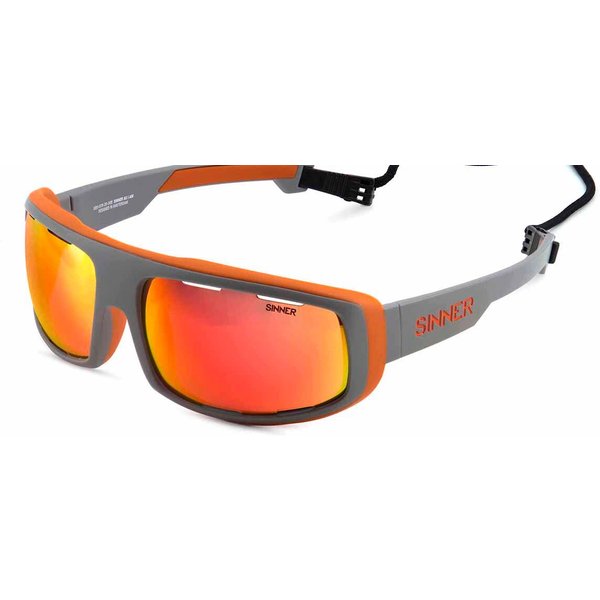 Sinner Apollo Court Polarized SISU-878-20-58B Men's Sunglasses Grey Size Standard