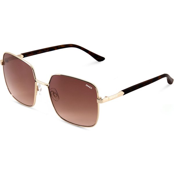 Sinner Madiki SISU-882-40-30 Women’s Sunglasses Gold Size Standard