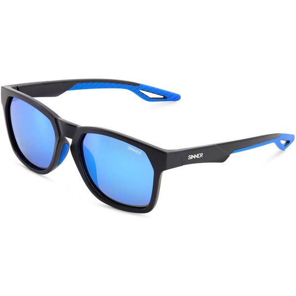 Sinner Faveira アジアフィット Polarized SISU-927-10-P48 メガネ フレーム - 男性用 - 黒