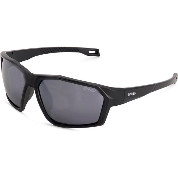 Sinner Parkia アジアフィット Polarized SISU-924-10-P10 メガネ フレーム - 男性用 - 黒