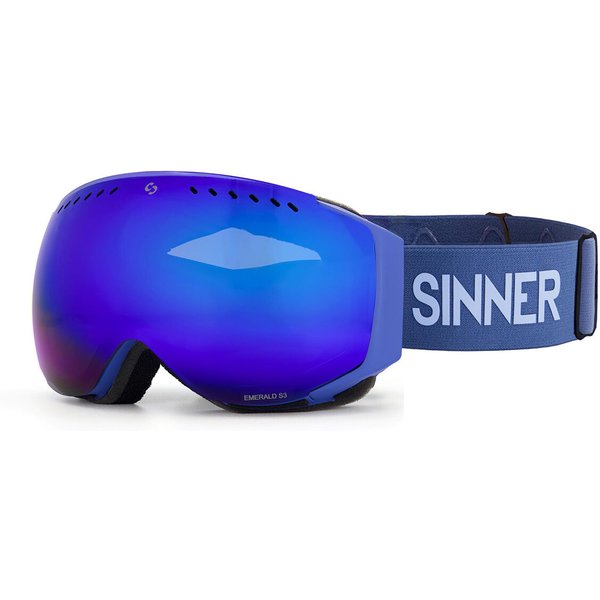 Sinner Emerald SIGO-193-55B-48 Men's Sunglasses Blue Size Standard