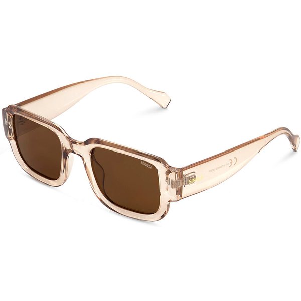 Sinner Sidari Polarized SISU-942-40-P30 Women’s Sunglasses Brown Size 48